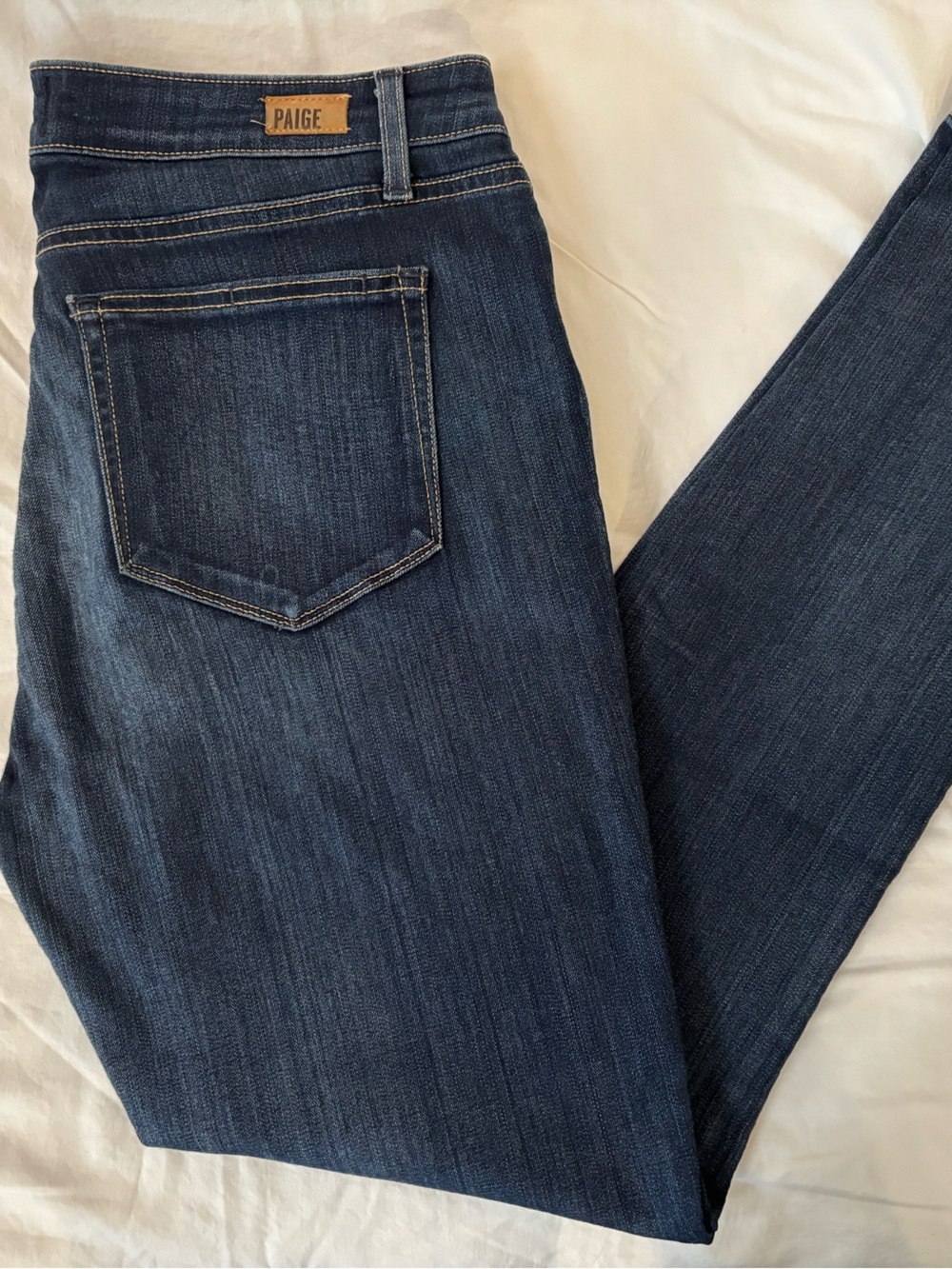 PAIGE Hoxton Dark Wash Skinny Jeans